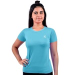 Camiseta Esporte Legal Proteção Uv50+ - Feminina AZUL