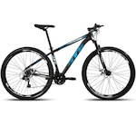 Bicicleta Aro 29 GTS Alumínio Supreme Freio a Disco Câmbio Shimano 21 Marchas - Unissex PRETO/AZUL