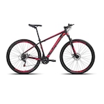 Bicicleta Aro 29  Alfameq Alumínio ATX  Freio a Disco Câmbio Shimano 21 Marchas - Unissex PRETO/VERMELHO