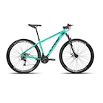 Bicicleta Aro 29  Alfameq Alumínio ATX  Freio a Disco Câmbio Shimano 21 Marchas - Unissex VERDE CLARO