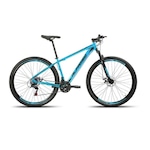 Bicicleta Aro 29  Alfameq Alumínio ATX  Freio a Disco Câmbio Shimano 21 Marchas - Unissex AZUL/PRETO