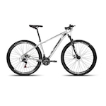 Bicicleta Aro 29  Alfameq Alumínio ATX  Freio a Disco Câmbio Shimano 21 Marchas - Unissex BRANCO/PRETO