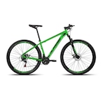 Bicicleta Aro 29  Alfameq Alumínio ATX  Freio a Disco Câmbio Shimano 21 Marchas - Unissex VERDE/PRETO