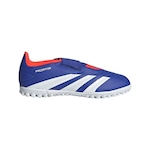 Chuteira Society adidas Tira Aderente Society Predator Club - Infantil AZUL