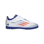 Chuteira Society adidas Tira Aderente Society F50 Club - Infantil BRANCO