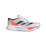 Tênis adidas Adizero Boston 12 - Masculino BRANCO/ROSA