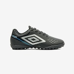 Chuteira Society Umbro Adamant Top Speed Jr - Infantil PRETO