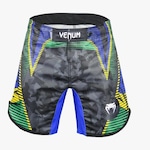 Shorts Venum Fight New Brazilian Flag Revolution - Unissex PRETO/CINZA