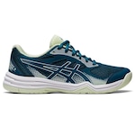 Tênis Asics Upcourt 5 - Feminino Azul/Verde