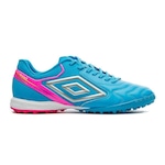 Chuteira Society Umbro Adamant Master Class Premier - Adulto AZUL