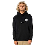 Blusão de Moletom Rip Curl Wetsuit Icon Hood Brazil Masculino PRETO