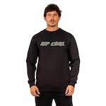 Blusão de Moletom Rip Curl Gm10 Crew Masculino PRETO