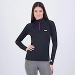 Blusão Fila Trail Manga Longa - Feminino PRETO