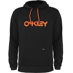 Blusão de Moletom Oakley B1B Po Hoodie Solido Felpa - Masculino LARANJA