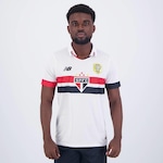 Camisa do São Paulo I 2024 New Balance Patch Campeão Copa do Brasil 2023 - Masculina BRANCO