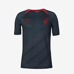 Camisa Cap Aquecimento 2024 Umbro - Masculina CINZA ESCURO