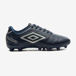 Chuteira de Campo Umbro Class - Adulto AZUL/CINZA