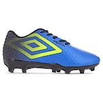 Chuteira de Campo Umbro Warskin Jr - Infantil AZUL