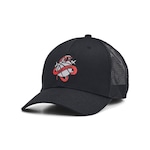 Boné Under Armour Blitzing Trucker - Snapback - Adulto PRETO