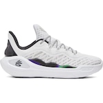 Tênis de Basquete Under Armour Curry 11 Bruce Lee Wind - Masculino BRANCO