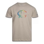 Camiseta Champion Mc C Rainbow Colors - Masculina MARROM CLARO