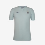 Camisa Polo do Santos Viagem 2024 Umbro - Masculina CINZA