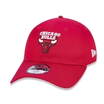 Boné Aba Curva New Era Chicago Bulls Nba 920 Sport Special - Strapback - Adulto VERMELHO