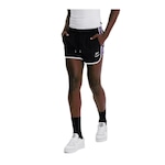 Short Baw Clothing Training X Reebok - Masculino PRETO/ROXO