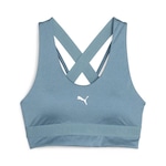 Top Fitness Puma Strong Shine Training - Feminino AZUL CLARO