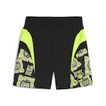 Bermuda Puma Borussia Dortmund Woven Ftblnrgy - Masculina PRETO/AMARELO