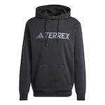 Blusão de Moletom com Capuz Terrex Multi Large Logo - Masculino PRETO