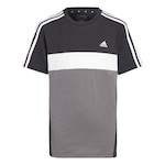 Camiseta adidas J 3S Tib T - Infantil PRETO