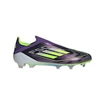 Chuteira de Campo adidas sem Cadarços F50 Elite Fast Reborn - Adulto ROXO