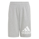 Shorts adidas Algodão Essentials Big Logo - Infantil CINZA