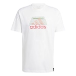 Camiseta adidas Estampada Codes Badge Of Sport - Masculina BRANCO