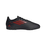 Chuteira Society adidas Deportivo III - Adulto PRETO/VERMELHO