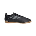 Chuteira Futsal adidas Deportivo III - Infantil PRETO/CINZA