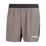 Shorts adidas Terrex Multi Trail Running - Masculino MARROM