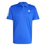 Camisa Polo adidas Club Tennis 3-Stripes - Masculina AZUL