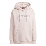 Blusão de Moletom com Capuz Terrex Multi Large Logo - Feminino ROSA