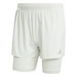 Shorts adidas Hiit 2 em 1 Heat.Rdy - Masculino VERDE