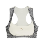 Top de Treino Puma Logo Love Mid Support - Feminino BRANCO