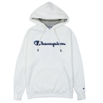 Blusão de Moletom com Capuz Champion Shadow Script Ink - Masculino BRANCO