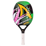 Raquete Beach Tennis Profissional Shark Hammer VERDE