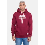 Blusão de Moletom com Capuz Hd Basic Chamberry - Masculino VINHO