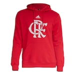 Blusão com Capuz do Flamengo Crf Dna Hd adidas - Masculina VERMELHO