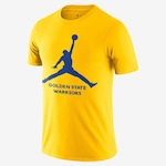 Camiseta Nike Jordan Golden State Warriors - Masculina AMARELO