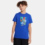 Camiseta Nike Sportswear Attitude - Infantil AZUL