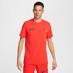 Camiseta Nike Dri-Fit Run - Masculina VERMELHO