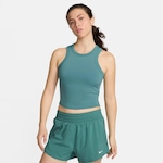 Camiseta Regata Nike Dri-Fit One Cropped - Feminina VERDE